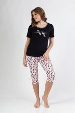 Zdjęcie Piżama damska Regina 689 niebieska duże rozmiary - Szczucin