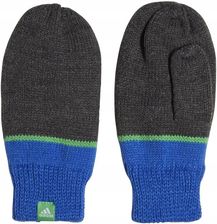 Zdjęcie Rękawiczki dziecięce zimowe adidas Stripe niebieskie S - Iława