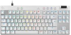 Zdjęcie Klawiatura Logitech G PRO X TKL Rapid biały (920-013242) - Radymno