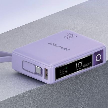 Awei P87K 10000Mah 30W Czarny - zdjęcie 3
