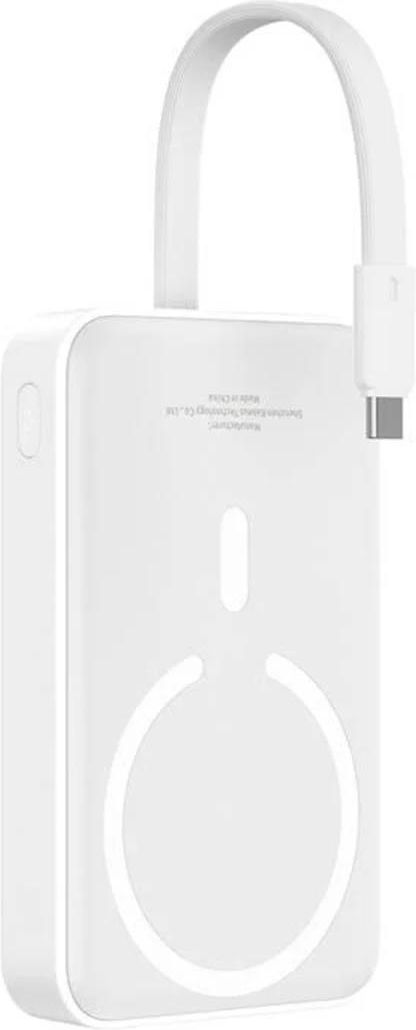 Baseus Magnetic Mini 10000mAh 20W MagSafe (white) | Leroy Merlin