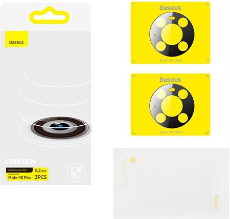 Baseus Folia Na Aparat Huawei Mate 40 Pro 0 3Mm Przezroczysta Zestaw Czyszczący - zdjęcie 2