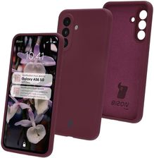 Zdjęcie Bizon Silikonowe Etui Soft Case Do Galaxy A56 5G Ciemnofioletowe - Pieniężno