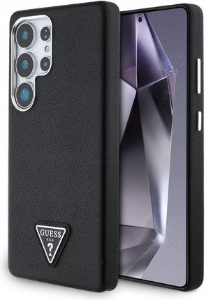 Guess Etui Do Samsung Galaxy S25 Ultra Z Magsafe Grained Triangle Logo - zdjęcie 3