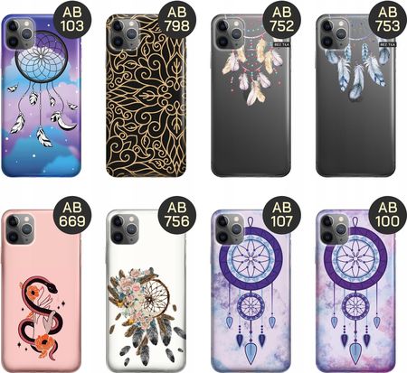 Hello Case Etui Do Iphone 11 Pro Max Boho Łapacz Snów Pióra Obudowa Pokrowiec - zdjęcie 5
