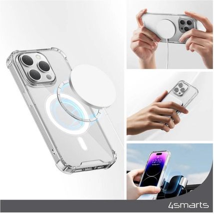 4Smarts Hybrid Case Ibiza Futerał Backcase Apple Iphone 15 Przeźroczysty Ładowarka Indukcyjna - zdjęcie 2