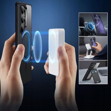 Esr Etui Przezroczyste Case Magsafe Do Galaxy S25 Ultra 2 Pak Szkło - zdjęcie 2