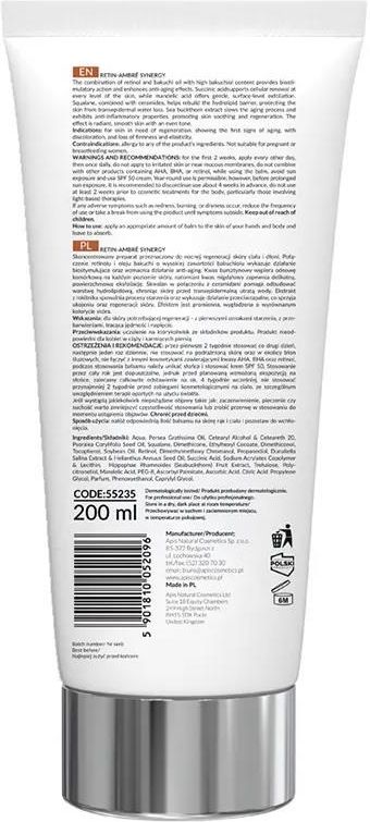Apis Cosmetics Professional Retin Ambre Synergy Regenerujący Balsam Do ...
