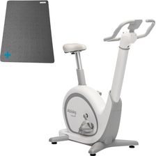 Zdjęcie Skandika Rower Stacjonarny, Treningowy Abisko + Mata Ochronna Na Podłogę Biały - Zabłudów
