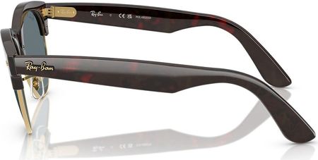 OKULARY RAY-BAN® CLUBMASTER WAY RB 2341 990/3R 54 ROZMIAR M Z POLARYZACJĄ - zdjęcie 2