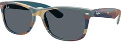 OKULARY RAY-BAN® NEW WAYFARER RB 2132 6824R5 55 ROZMIAR M