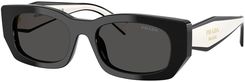Zdjęcie OKULARY PRADA EYEWEAR PR B05S 09Q08Z 53 ROZMIAR M - Drobin