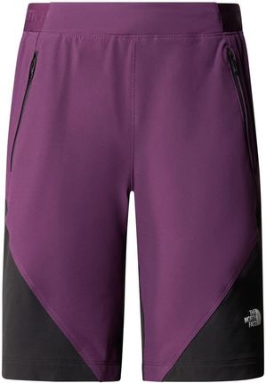 Szorty damskie The North Face STOLEMBERG ALPINE SLIM fioletowe NF0A825I6NR