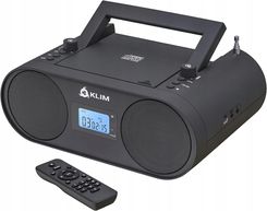 Klim Boombox B4 radio z CD radio Am/fm, MP3, Bluetooth, Aux, Usb