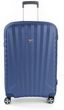 Walizka podróżna średnia twarda, 4 kółka, 72 litry, zamek TSA, policarbon marki Roncato kolekcja Uno ZSL PREMIUM 2.0 - kolor niebieski