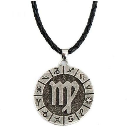 Medalion ze znakiem zodiaku PANNA