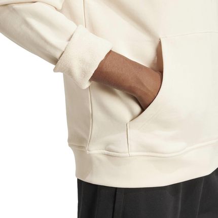 Bluza z kapturem męska adidas ESSEENTIALS beżowa JD2408 - zdjęcie 3