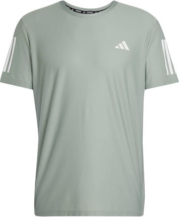 Koszulka do biegania męska adidas OWN THE RUN zielona JC9793