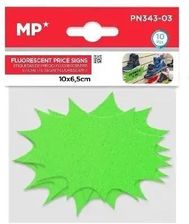 Zdjęcie Etykiety Cenowe Fluorescencyjne Zielone 100X65Mm - Poddębice