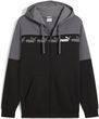 Męska rozpinana bluza z kapturem Around the Block PUMA Cool Dark Gray