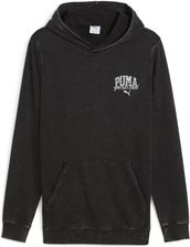 Zdjęcie Puma Męska Bluza Z Kapturem Efektem Sprania Class Black - Wołów