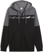 Zdjęcie Puma Męska Rozpinana Bluza Z Kapturem Around The Block Cool Dark Gray - Zgorzelec