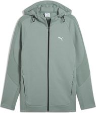 Zdjęcie Puma Męska Rozpinana Bluza Z Kapturem Evostripe Green Moon - Wisła
