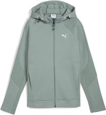 Zdjęcie Puma Damska Rozpinana Bluza Z Kapturem Evostripe Green Moon - Wisła