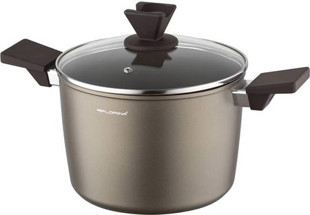 Garnek aluminiowy wysoki Aston 22 cm 5 l Florina