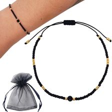 Bransoletka Z Czarnym Turmalinem Elegancja, Ochrona I Styl