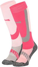 Zdjęcie Skarpety narciarskie Uniseks - Multi różowy - 2 pary - Woźniki
