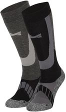 Zdjęcie Skarpety narciarskie unisex - Multi czarne - 2 pary - Starachowice