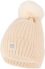 Czapka Termiczna Damska + Pompon Jeden Rozmiar - 2szt.
