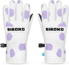 Zdjęcie Dziecęce Rękawice Na Snowboard I Narty Sporty Zimowe Siroko Doodle - Bytom