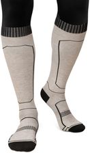 Zdjęcie Skarpety Narciarskie Z Wełny Sporty Zimowe Siroko Ultimate Glide Sand - Kępice