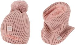 Zdjęcie Zestaw Termiczny Damski - Czapka/Ocieplacz Na Szyję Różowy - Zawiercie