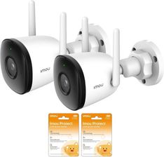 Imou Zestaw 2 Kamer Ip Bullet 2C 4Mp Ipc-F42P I 2 Chmur Protect (IPCF42P)