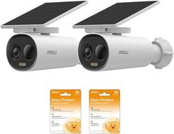 Imou Zestaw 2 Kamer Ip Cell 3C Aio 3Mp 2K Z Chmurami Protect (IPCK9DCP3T0WEV2)