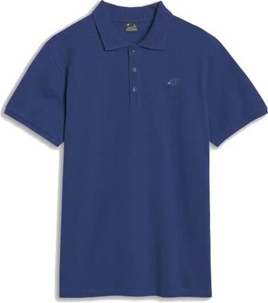 Męska koszulka polo 4F PTSM366 granatowy 031S XL