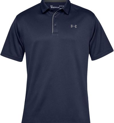 Koszulka męska polo granatowa UNDER ARMOUR Tech