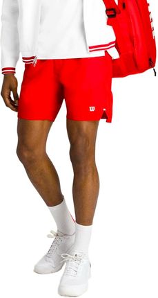 Spodenki męskie Wilson  M Tournament Short V2 7" Infrared S