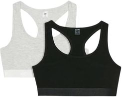 Zdjęcie Biustonosz bawełniany stanik z niskim wsparciem 2pack 4F UBRAF036-92S (M) - Prusice