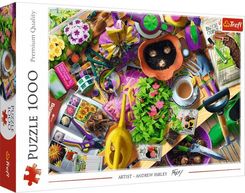 Zdjęcie Trefl Puzzle 1000el. Porządki w ogrodzie 10927 - Łomianki