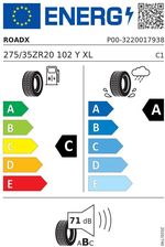 Roadx RXMOTION DU71 275/35R20 102Y