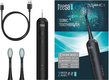Szczoteczka elektryczna  Teesa Sonic Elite Czarny - zdjęcie 3