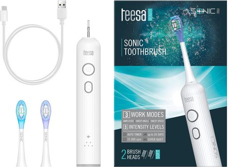 Szczoteczka elektryczna  Teesa Sonic Elite Biały - zdjęcie 5