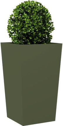 Zakito Home Donica Ogrodowa Stalowa 45X45X75cm Zielona Zh851100 - zdjęcie 2