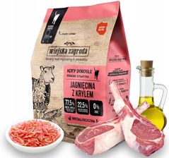 Wiejska Zagroda Jagnięcina Z Krylem 1,6Kg Karma Kotów Sterylizowanych