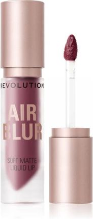 Makeup Revolution Air Blur Liquid Lipstick Lekka Matowa Szminka W Płynie Odcień Black Cherry 3.5ml
