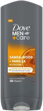 Zdjęcie Dove Men+Care Sandalwood&Vanilla Żel Pod Prysznic 3 W 1 Dla Mężczyzn 400ml - Pieniężno